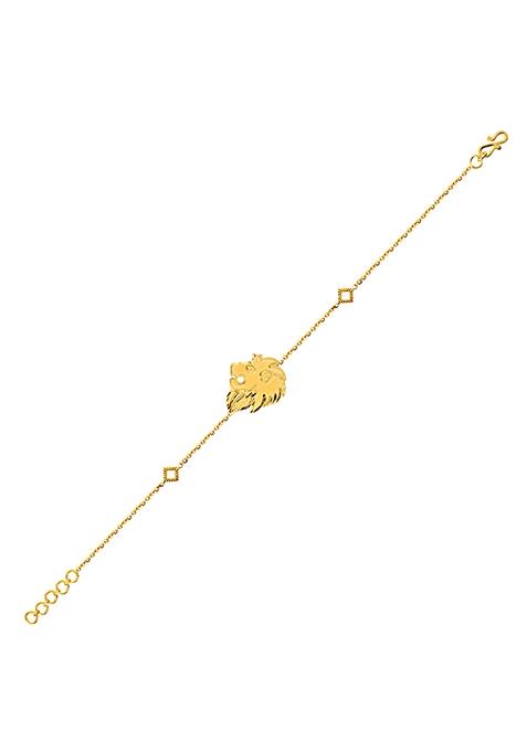 Indya X Senco Divine Mighty Charm Gold Bracelet