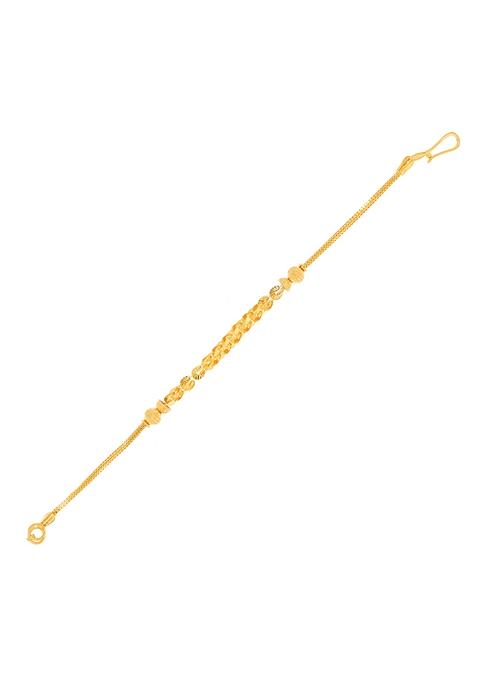 Indya X Senco Unique Style Gold Bracelet