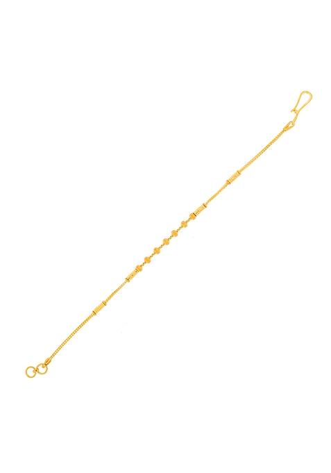 Indya X Senco Tiny Rezi Gold Bracelet