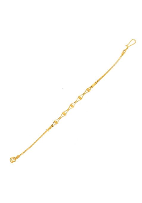 Indya X Senco Barfi Shaped Gold Bracelet