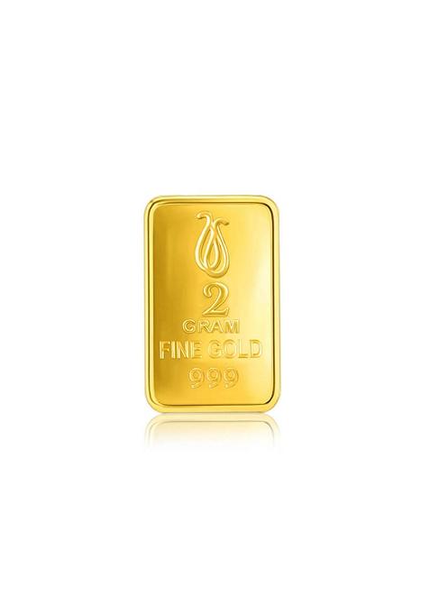 Indya X Senco 24K 2G 999 Pure Gold Bar