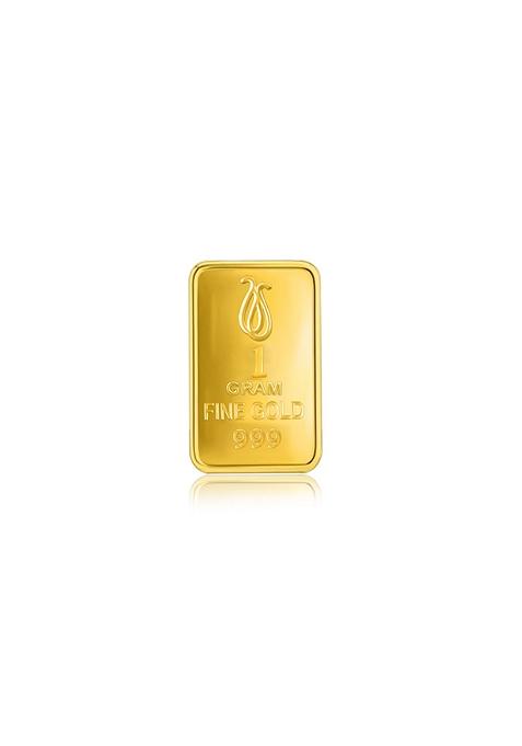 Indya X Senco 24K 1G 999 Pure Gold Bar