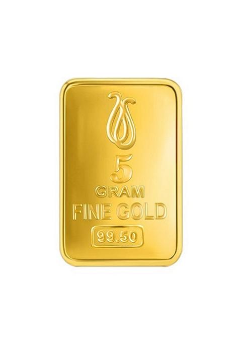 Indya X Senco 5G 24K (995) Yellow Gold Precious Bar