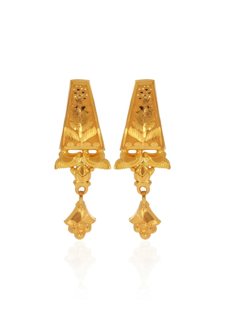 Senco Gold Earrings With Price Jhumka Earrings Senco Gold Ear Ring