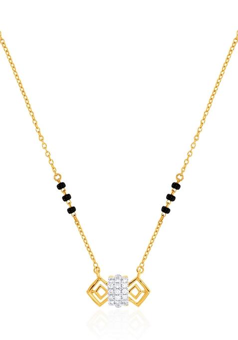 Indya X Senco Radiant Vows Diamond Mangalsutra