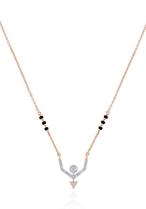 Indya X Senco Forever Delight Diamond Mangalsutra