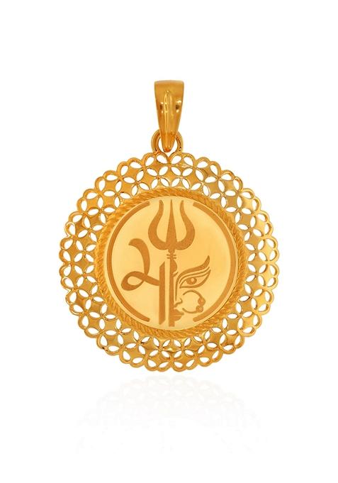 Indya X Senco Durga Maa Gold Pendant