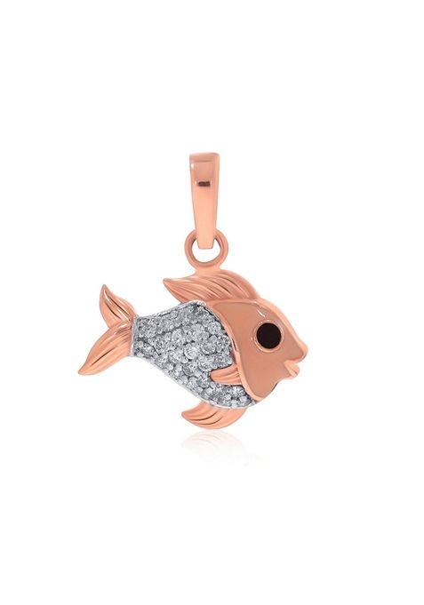 Indya X Senco Underwater Wonder Kids Diamond Pendant