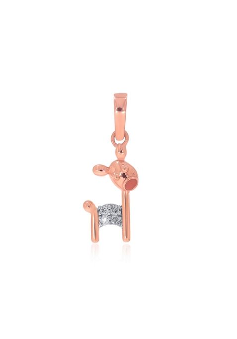 Indya X Senco Jungle Tales Kids Diamond Pendant