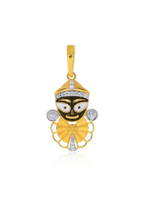 Indya X Senco Devotional Jagannath Diamond Pendant