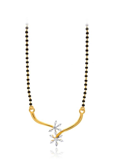 Indya X Senco Stellar Radiance Diamond Mangalsutra