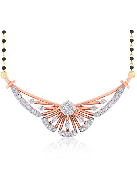 Indya X Senco Reverberating Beauty Diamond Mangalsutra