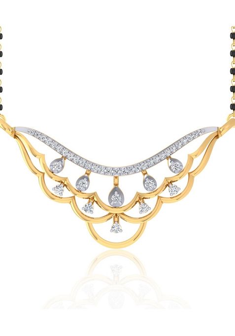 Indya X Senco Surged Beauty Diamond Mangalsutra