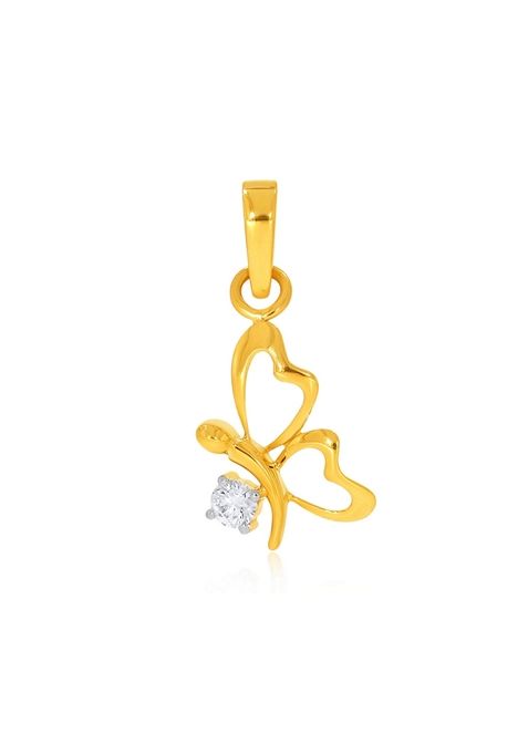 Indya X Senco Spring Love Solitaire Pendant