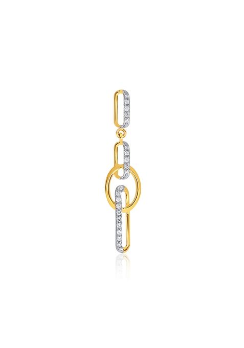 Indya X Senco Infinite Diva Glam Diamond Pendant