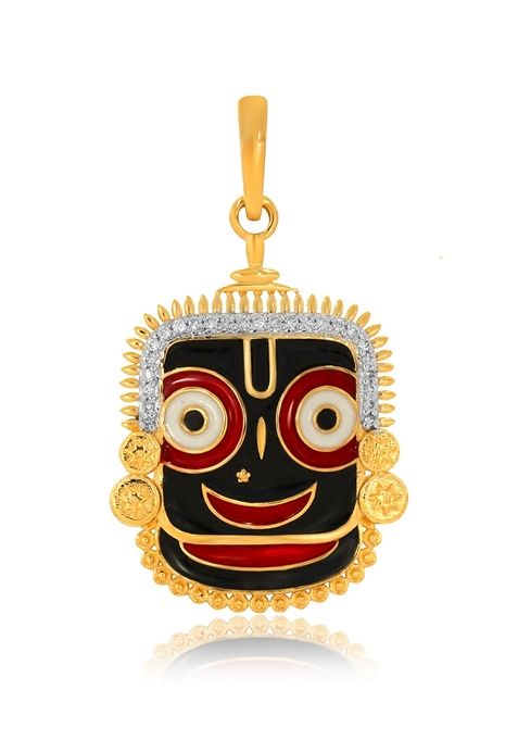 Indya X Senco Jagannath Grace Diamond Pendant