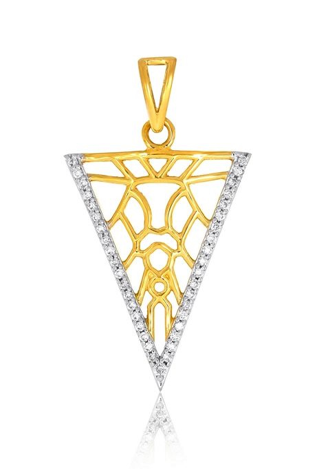 Indya X Senco Tir Jala Diamond Pendant