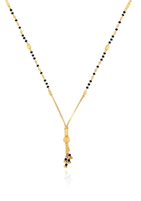 Indya X Senco Gold Sleek Fashionable Unity Gold Mangalsutra