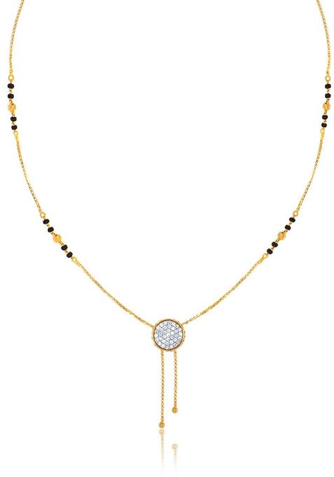 Indya X Senco Gold Alluring Arty Gold Mangalsutra