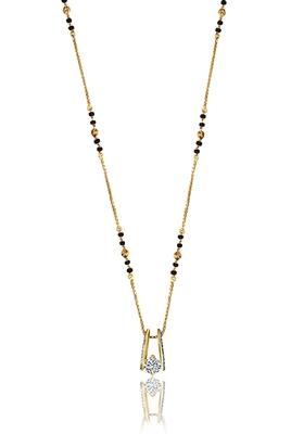 Indya X Senco Gold Drop of Shining Gold Mangalsutra