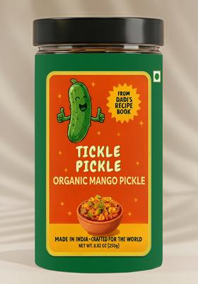 Organic Mango Pickle - Authentic Taste 8.82 oz (250 g)