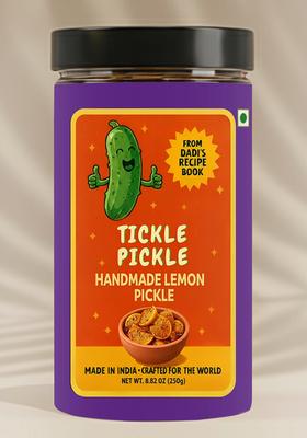 Handmade Lemon Pickle - Jolkhabar Style 8.82 oz (250 g)