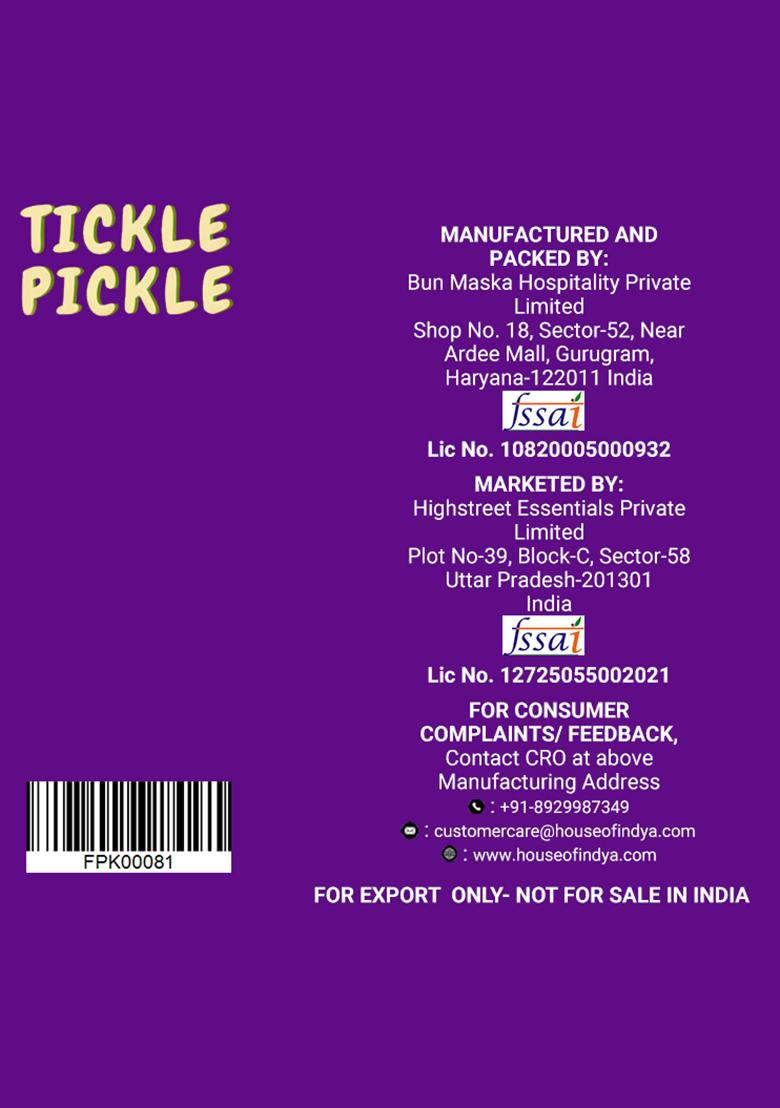 Spicy Green Chilli Pickle - Bihari Style 8.82 oz (250 g) - Indya