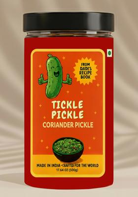 Coriander Pickle - Premium Quality 17.64 oz (500 g)