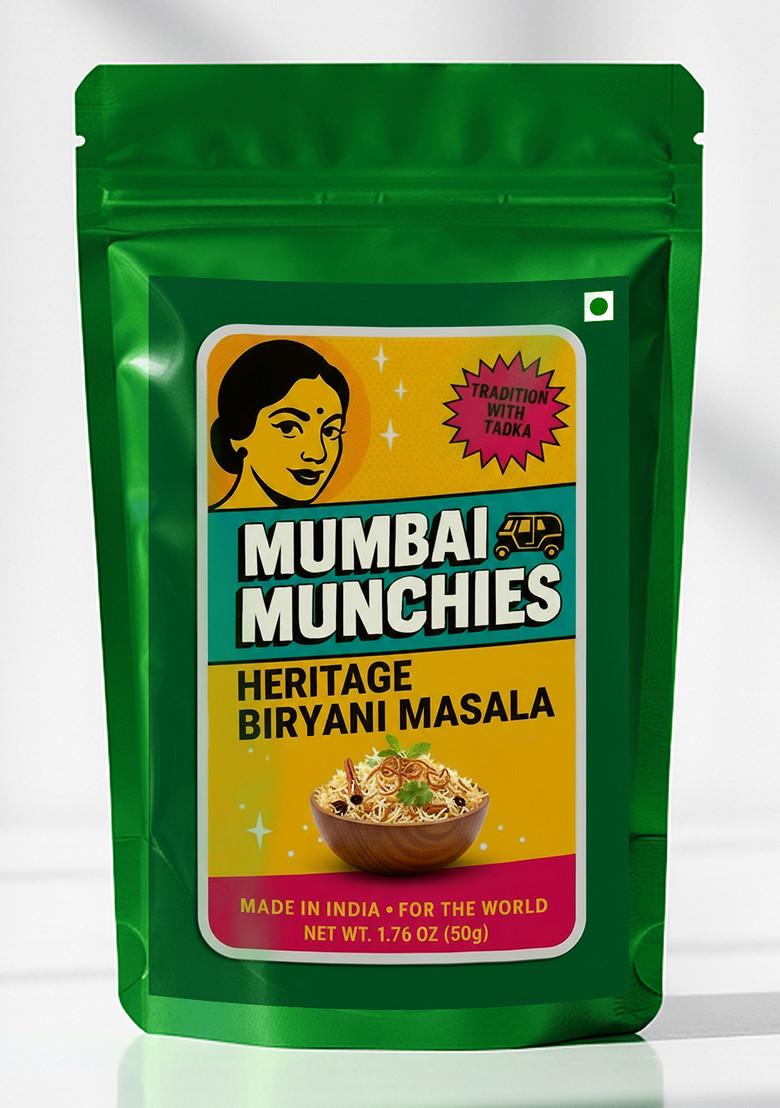 Heritage Non Vegetarian Biryani Masala 2 oz (50 GM) - Indya