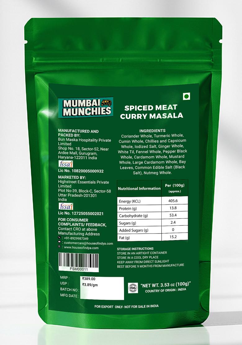 Spiced Meat Curry Masala 3.53 oz (100 g) - Indya