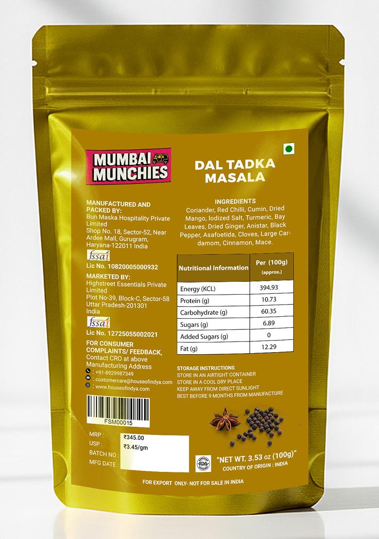 Dal Tadka Masala 3.53 oz (100 g) - Indya