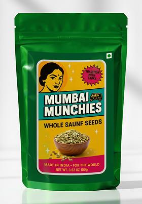Whole Saunf Seeds 3.53 oz (100 g)