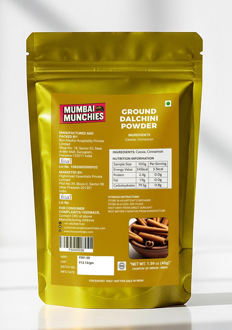 Ground Dalchini Powder 1.59 oz (45 g) - Indya
