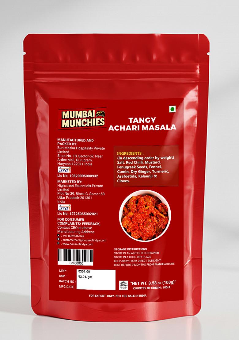 Tangy Achari Masala 3.53 oz (100 g) - Indya