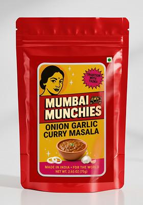 Onion Garlic Curry Masala 2.65 oz (75 g)