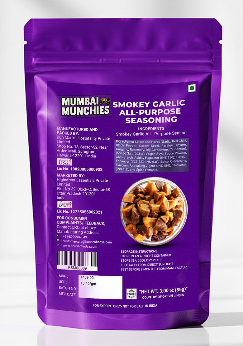 Smokey Garlic All Purpose Seasoning 3 oz (85 g) - Indya