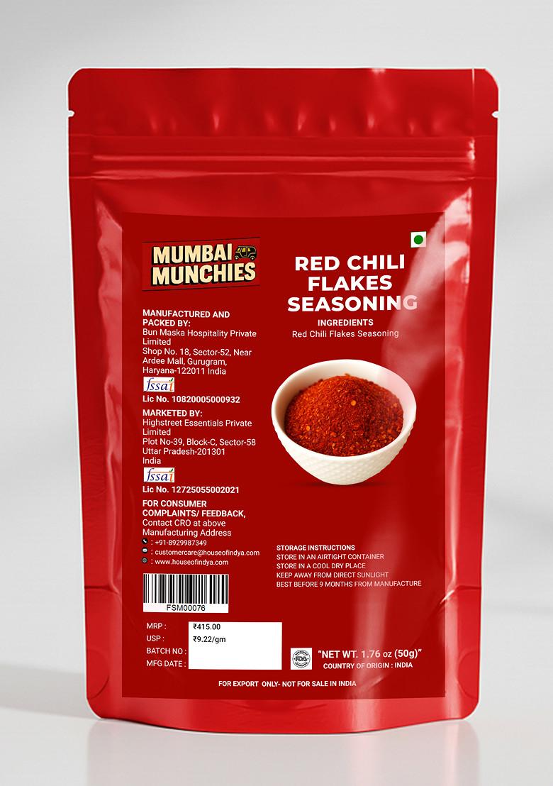 Red Chili Flakes Seasoning 1.59 oz (45 g) - Indya