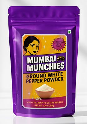 Ground White Pepper Powder 1.76 oz (50 g)