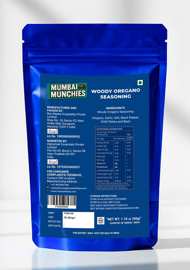 Woody Oregano Seasoning 1.76 oz (50 g) - Indya