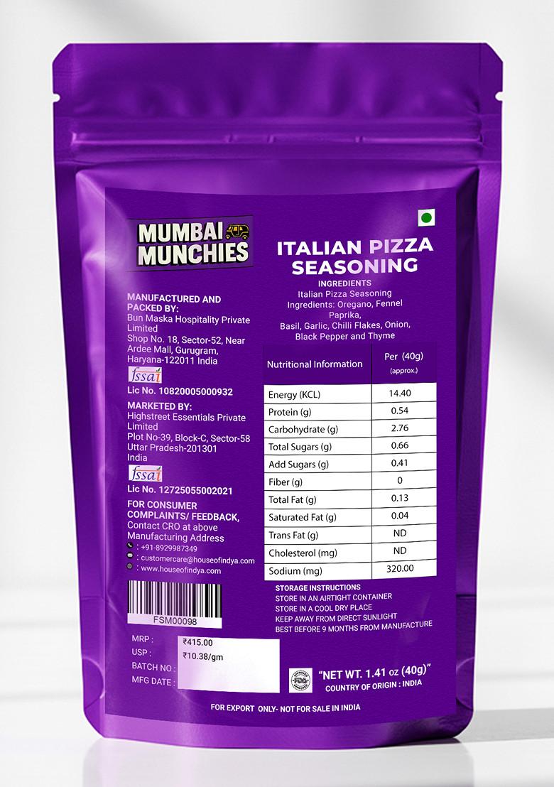 Italian Pizza Seasoning 1.41 oz (40 g) - Indya