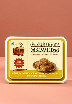 Roasted Channa Dal Burfi 17.64 oz (500 g)