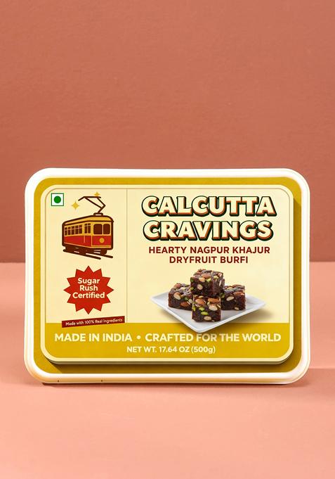 Nagpur Khajur Dryfruit Burfi 17.64 oz (500 g)