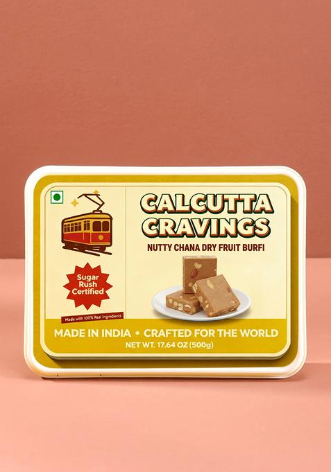 Chana Dry Fruit Burfi 17.64 oz (500 g)