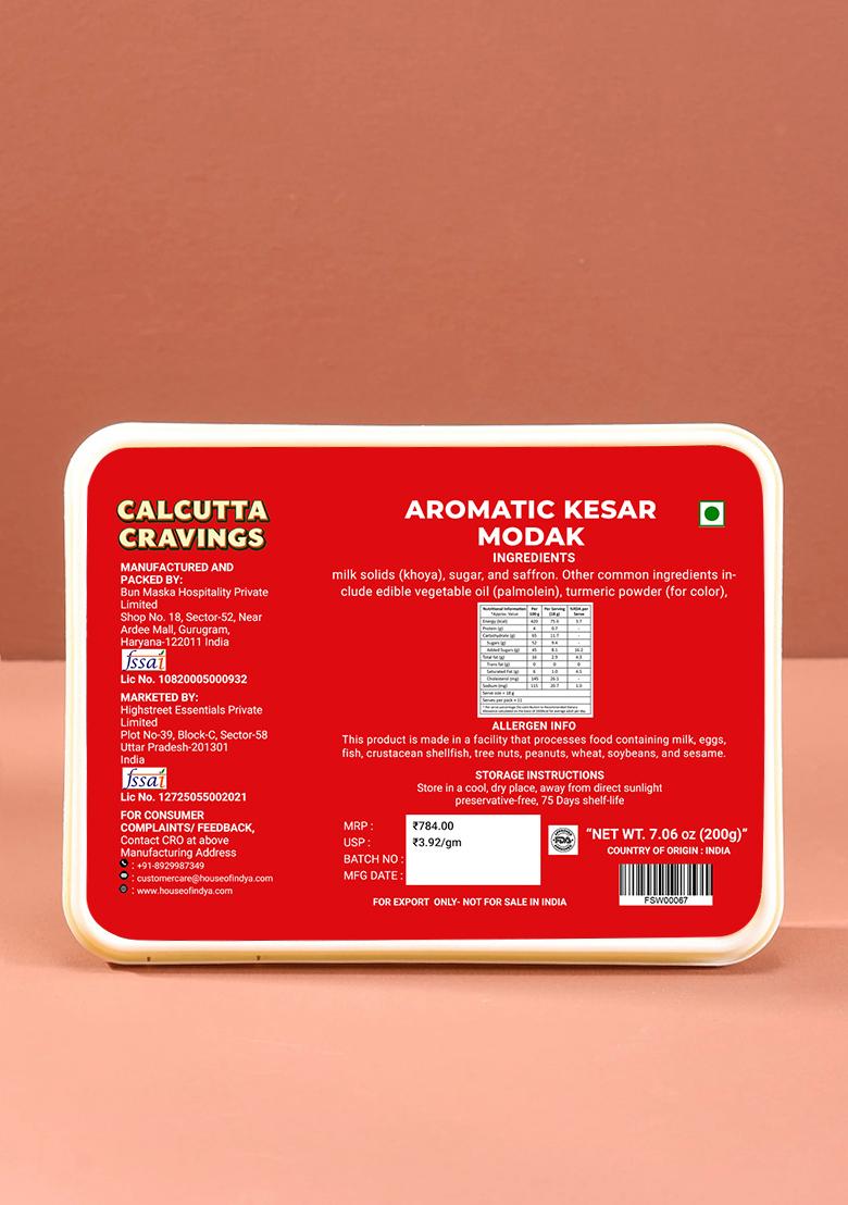 Kesar Modak 7.06 oz (200 g) - Indya
