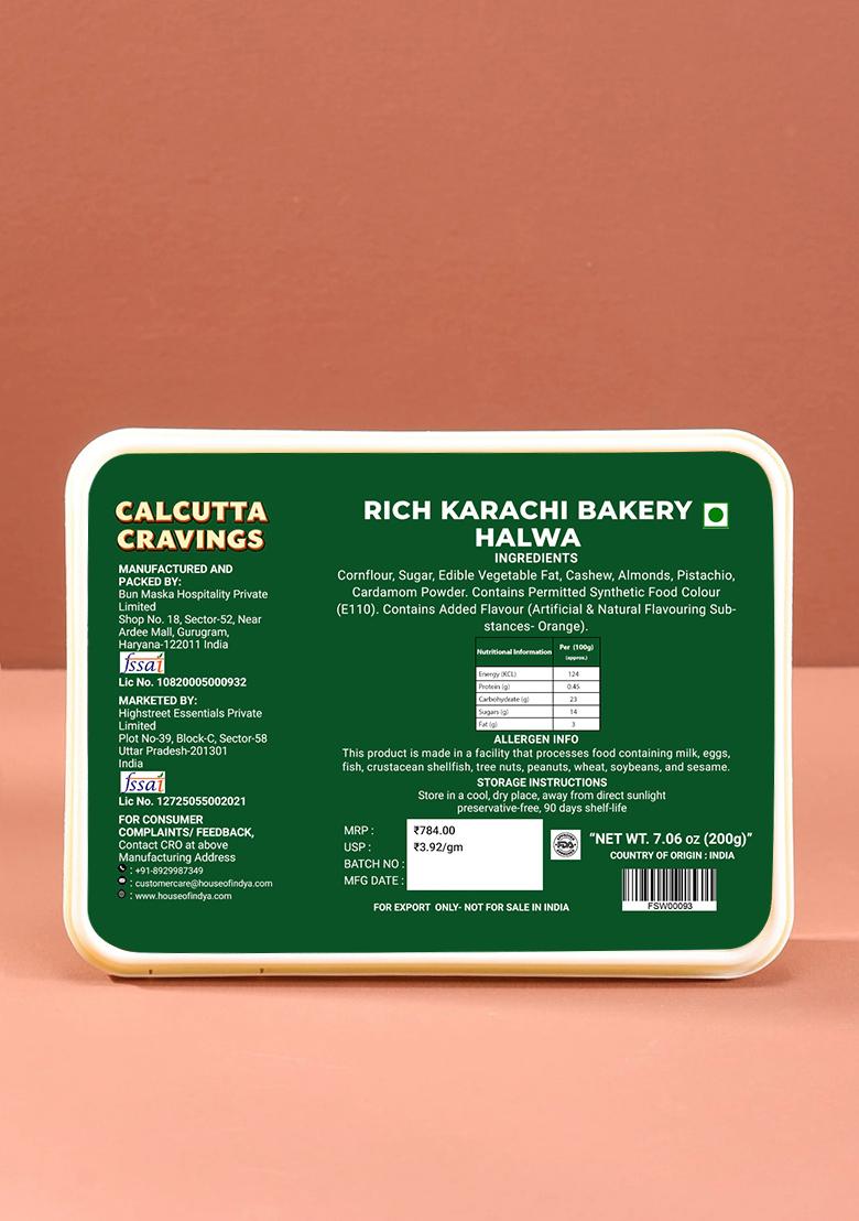Karachi Bakery Halwa 7.06 oz (200 g) - Indya