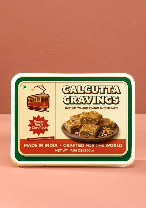 Walnut Peanut Butter Barfi 7.06 oz (200 g)