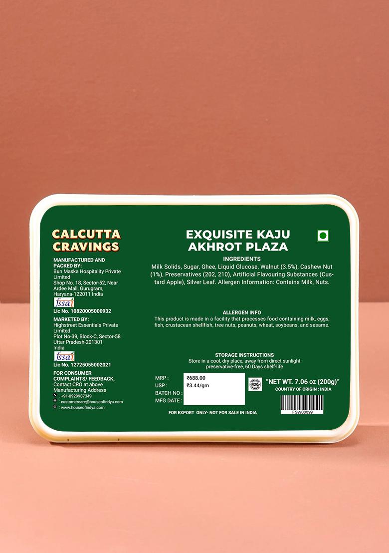 Kaju Akhrot Plaza 7.06 oz (200 g) - Indya