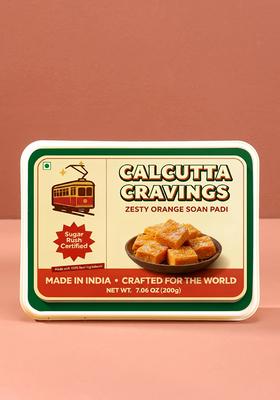 Orange Soan Papdi 7.06 oz (200 g)