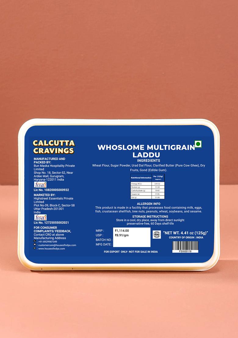 Multigrain Laddu 4.41 oz (125 g) - Indya