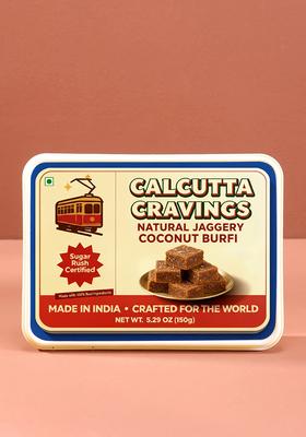 Jaggery Coconut Burfi 5.29 oz (150 g)